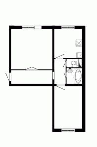 Двухкомнатная квартира, Челябинск, Калининский район, Чичерина, д. 42